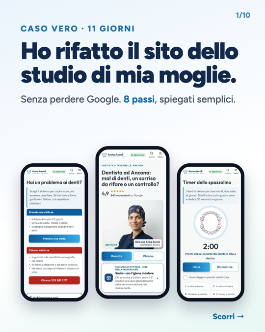 Anteprima delle slide: copertina del carosello