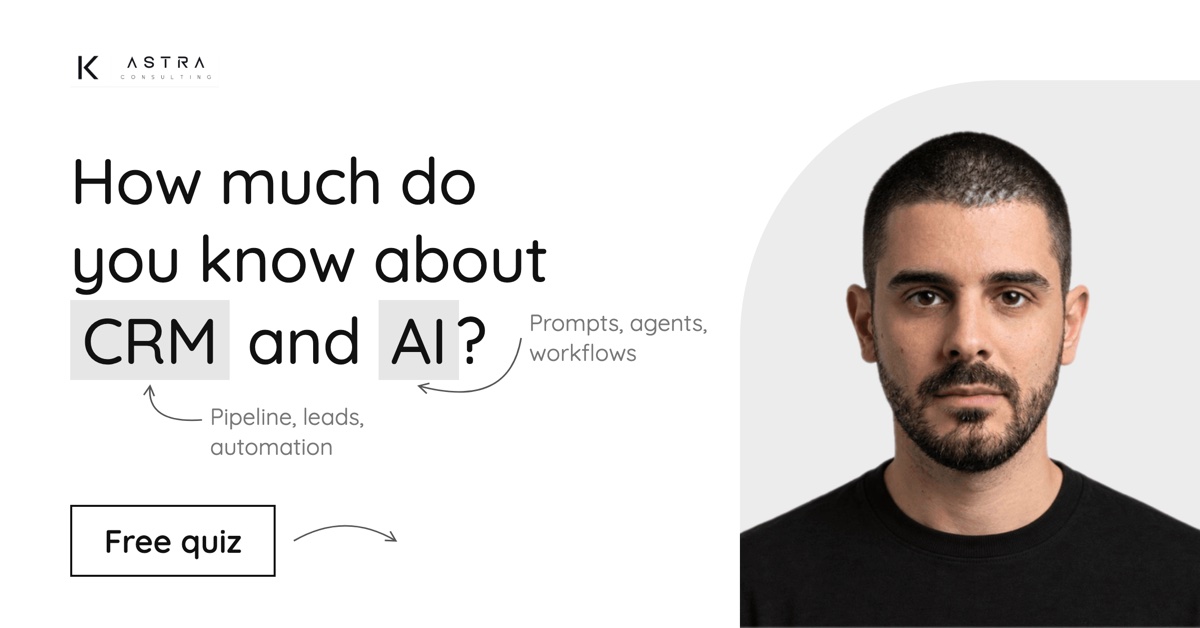How much do you know about CRM and AI?