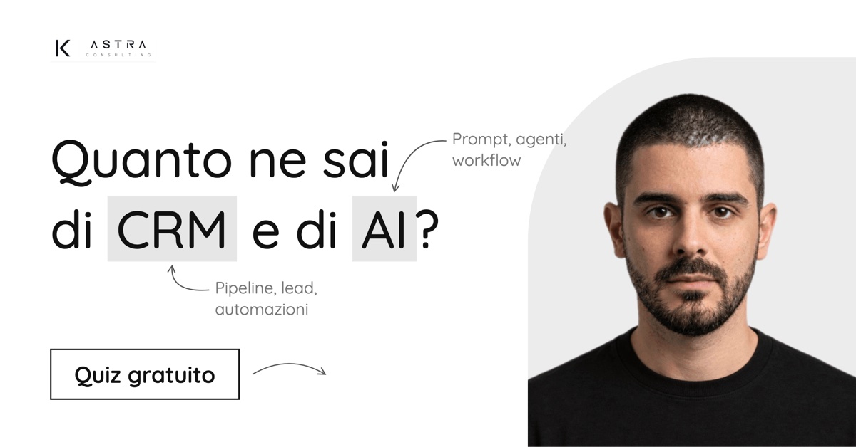 Quanto ne sai di CRM e di AI?